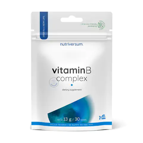B-Complex Nahrungsergänzungsmittel mit 8 B-Vitaminen