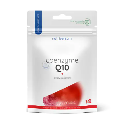 Coenzyme Q10 30 Softgel Kapseln mit Sonnenblumenöl