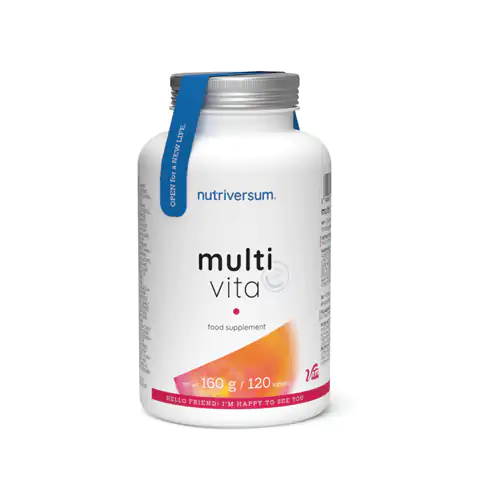 Multi Vita 120 Tabletten Multivitamin und Mineralstoff-Komplex für Erwachsene